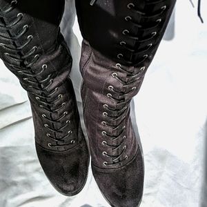 Boots Knee-High Black Diba